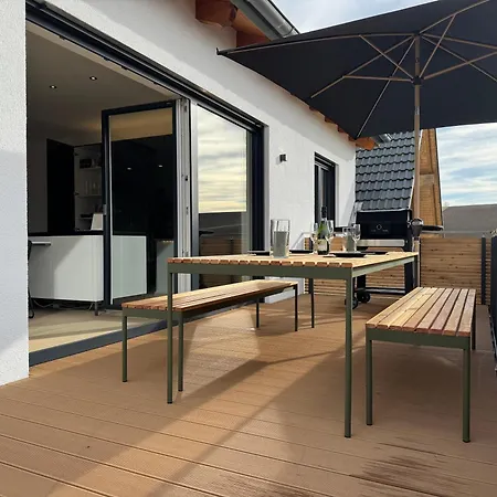 Daire Neues Repraesentatives Designer Loft Im Herzen Bayerns *